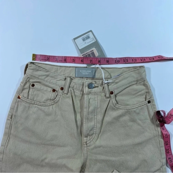 New Everlane The 90s Cheeky Jean Size 26 Crop Pure Clay - Picture 9 of 11
